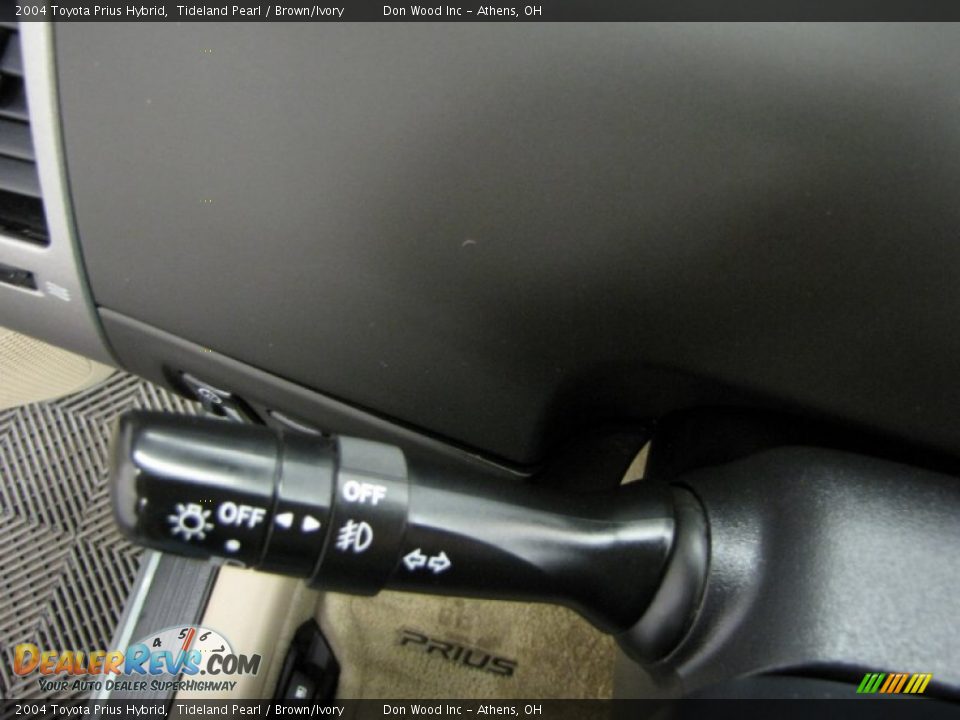 2004 Toyota Prius Hybrid Tideland Pearl / Brown/Ivory Photo #18