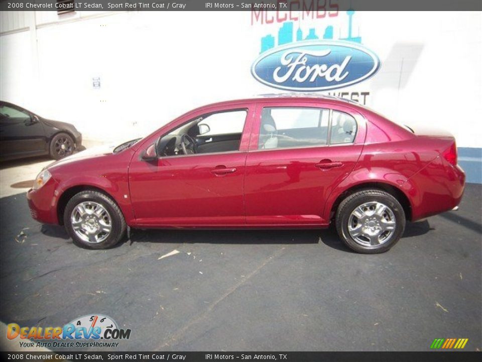 2008 Chevrolet Cobalt LT Sedan Sport Red Tint Coat / Gray Photo #9