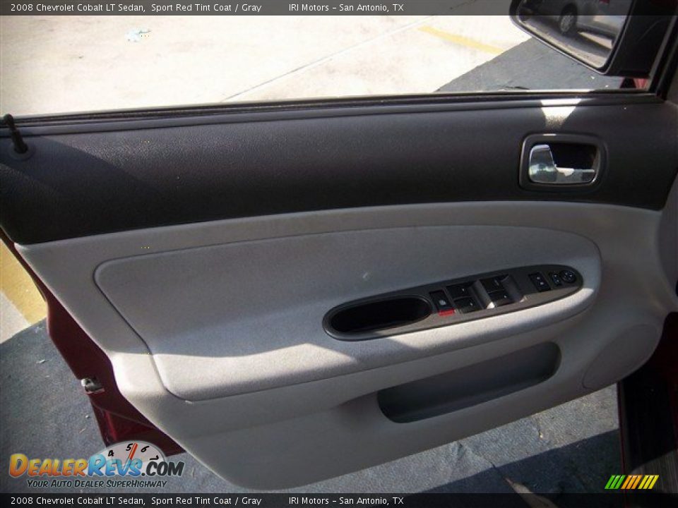 2008 Chevrolet Cobalt LT Sedan Sport Red Tint Coat / Gray Photo #10