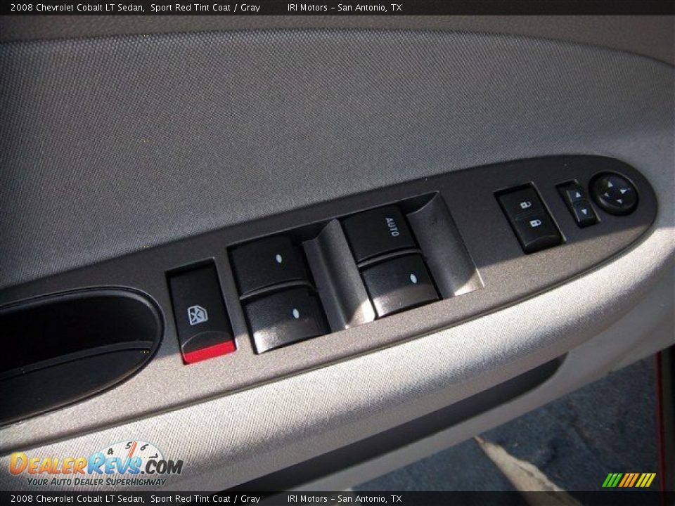 2008 Chevrolet Cobalt LT Sedan Sport Red Tint Coat / Gray Photo #11