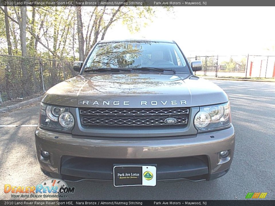 2010 Land Rover Range Rover Sport HSE Nara Bronze / Almond/Nutmeg Stitching Photo #8