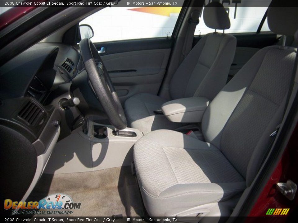 2008 Chevrolet Cobalt LT Sedan Sport Red Tint Coat / Gray Photo #12