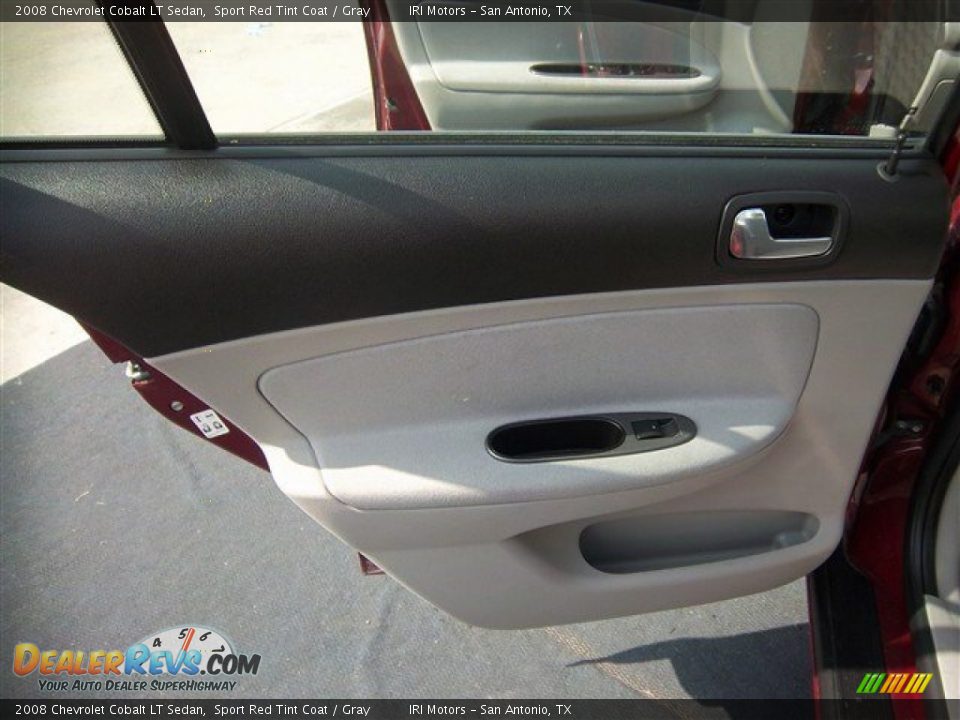 2008 Chevrolet Cobalt LT Sedan Sport Red Tint Coat / Gray Photo #13