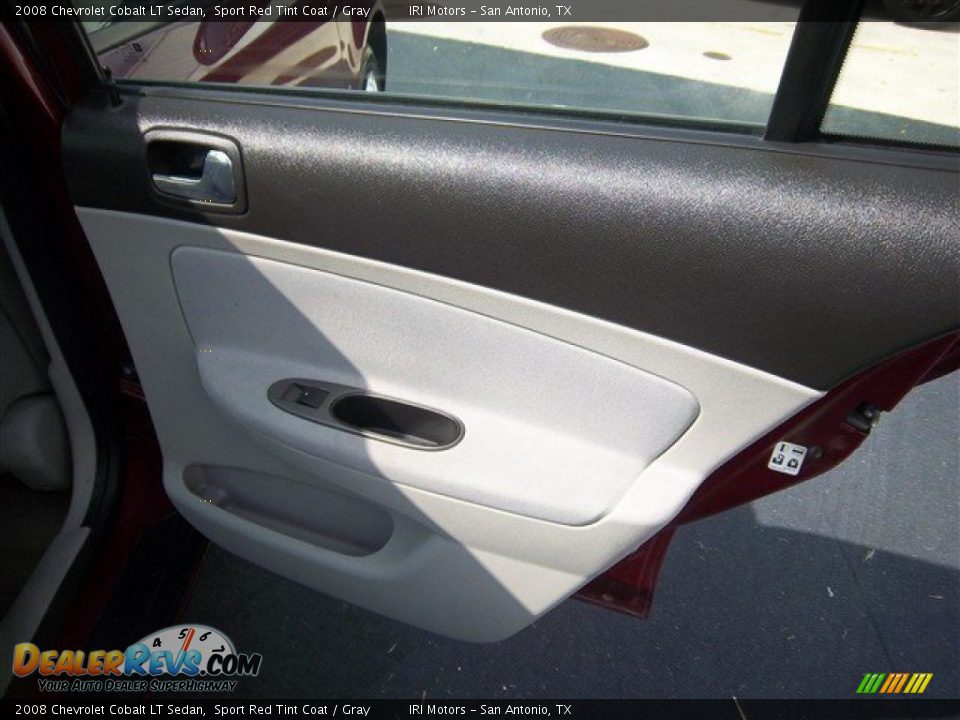 2008 Chevrolet Cobalt LT Sedan Sport Red Tint Coat / Gray Photo #15