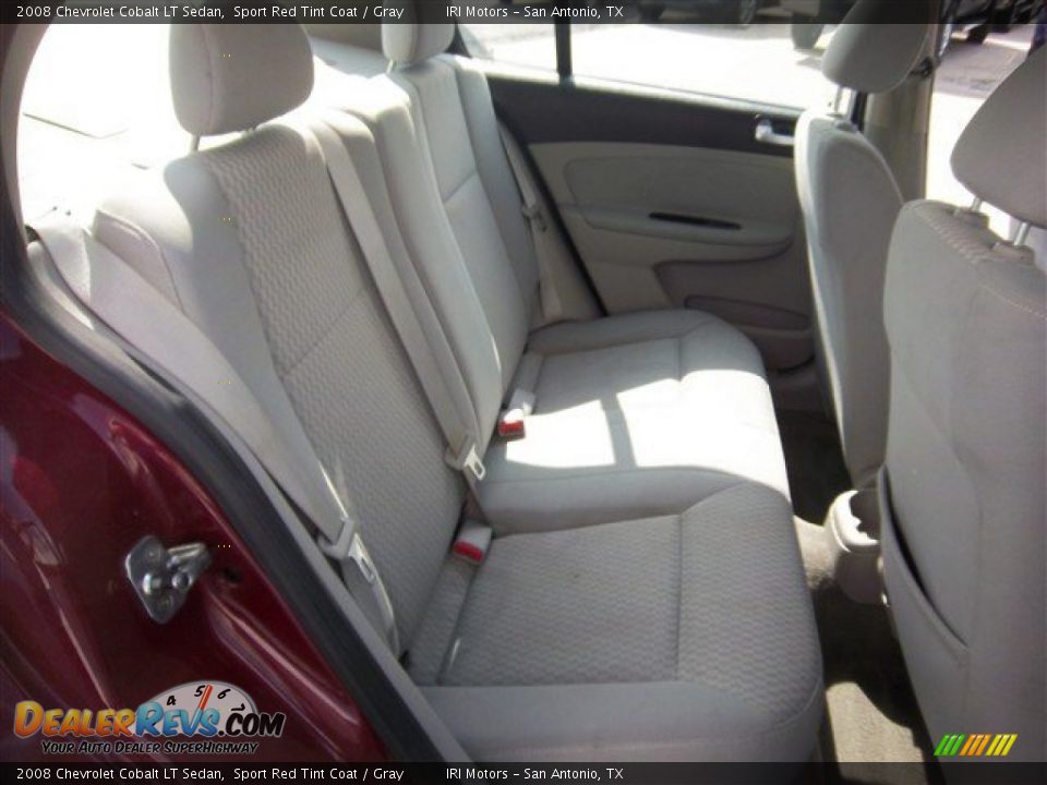 2008 Chevrolet Cobalt LT Sedan Sport Red Tint Coat / Gray Photo #16