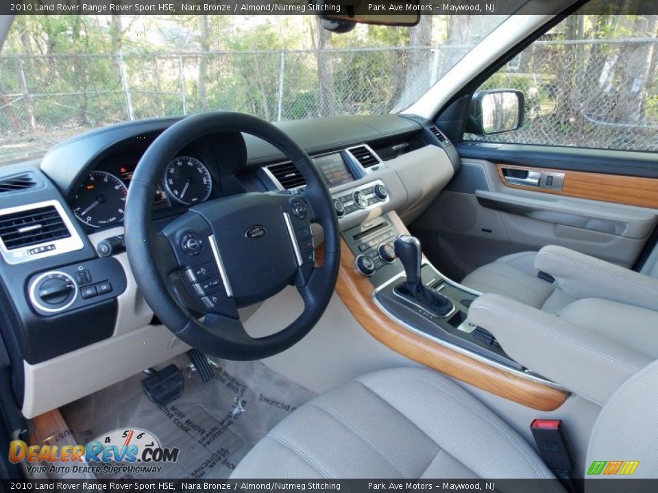 2010 Land Rover Range Rover Sport HSE Nara Bronze / Almond/Nutmeg Stitching Photo #12