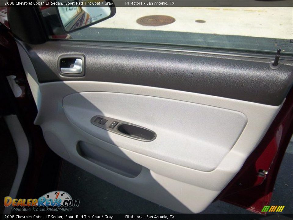 2008 Chevrolet Cobalt LT Sedan Sport Red Tint Coat / Gray Photo #17