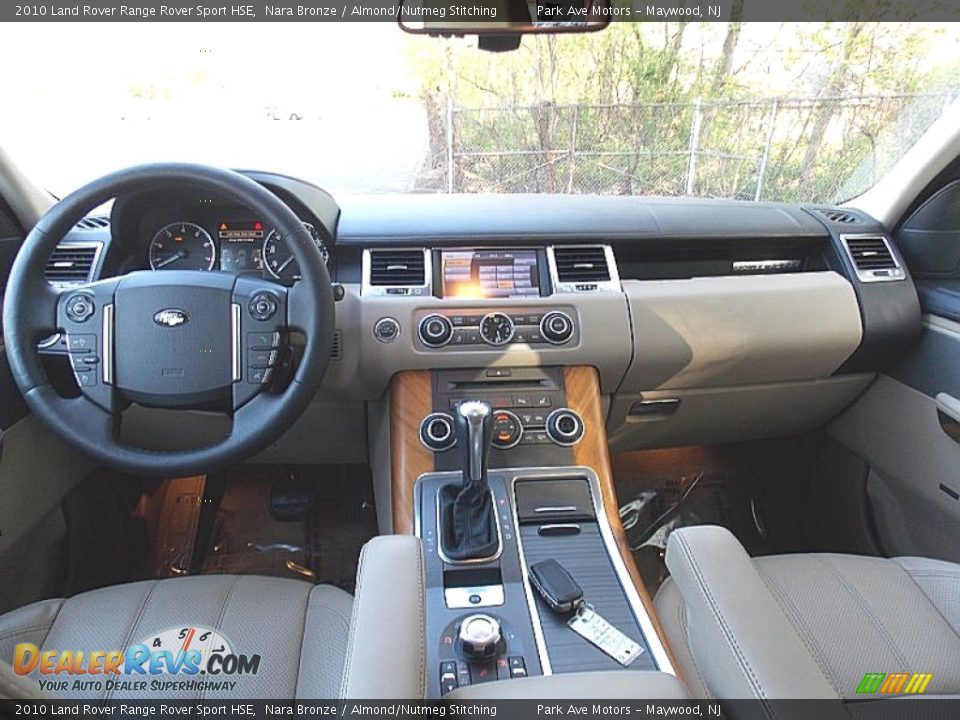 2010 Land Rover Range Rover Sport HSE Nara Bronze / Almond/Nutmeg Stitching Photo #13