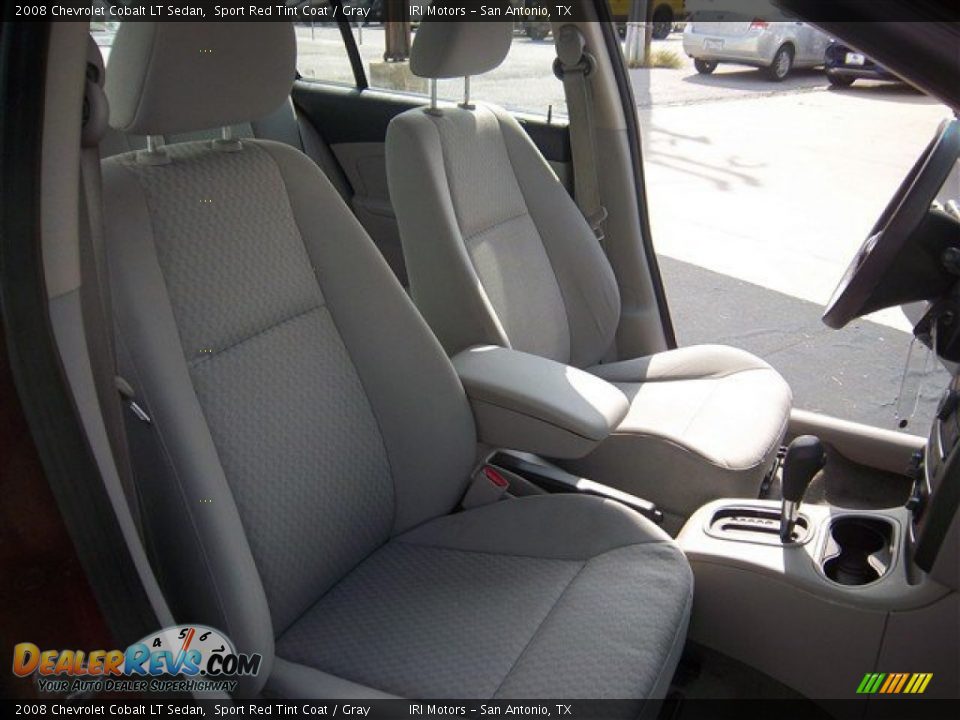 2008 Chevrolet Cobalt LT Sedan Sport Red Tint Coat / Gray Photo #18