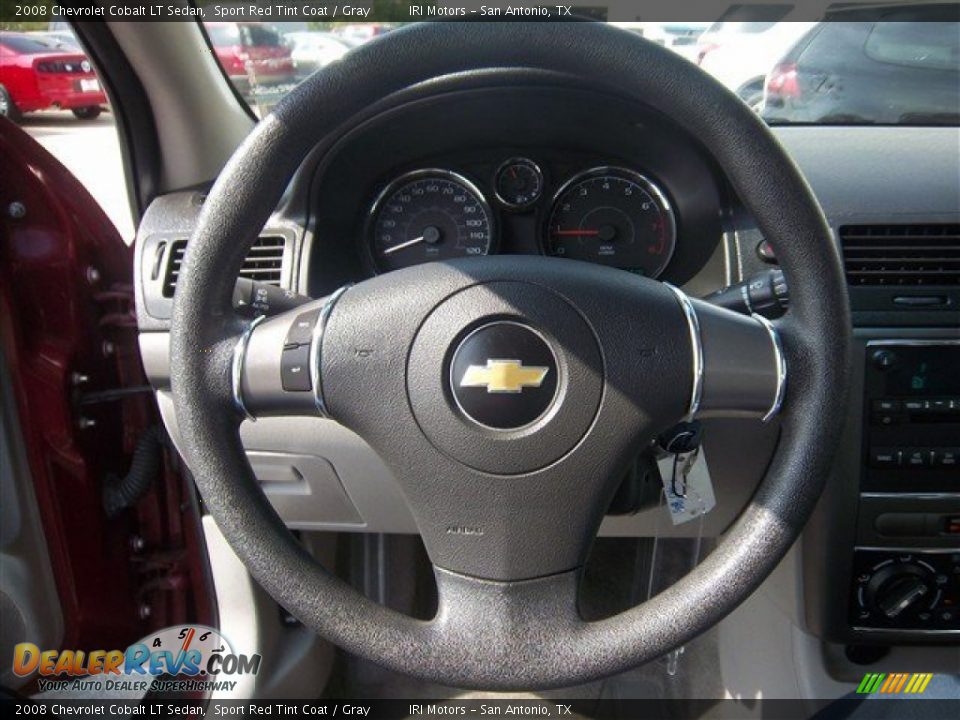 2008 Chevrolet Cobalt LT Sedan Sport Red Tint Coat / Gray Photo #19