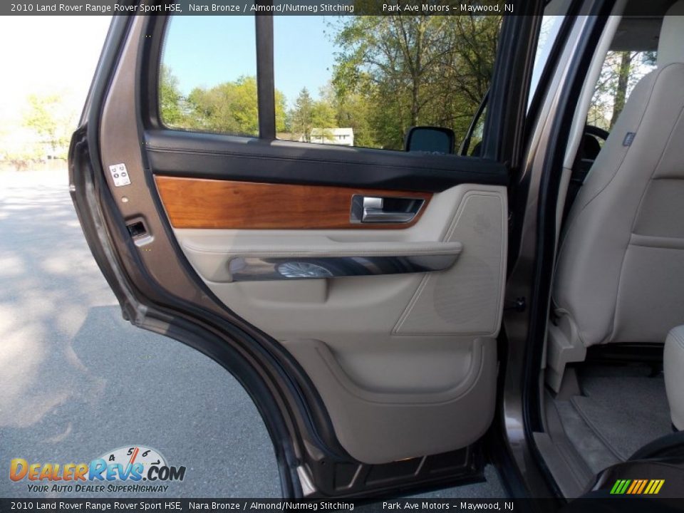 2010 Land Rover Range Rover Sport HSE Nara Bronze / Almond/Nutmeg Stitching Photo #14