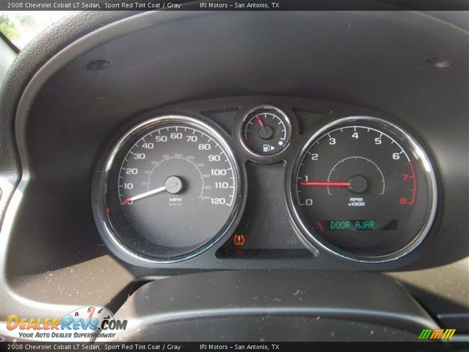 2008 Chevrolet Cobalt LT Sedan Sport Red Tint Coat / Gray Photo #20