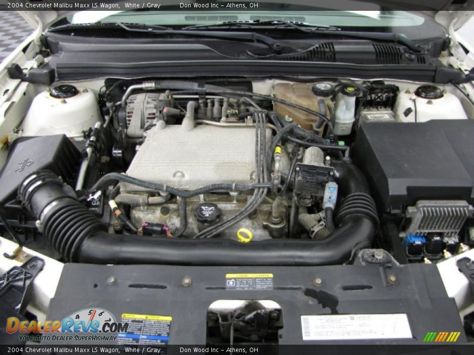 2004 Chevrolet Malibu Maxx LS Wagon White / Gray Photo #5