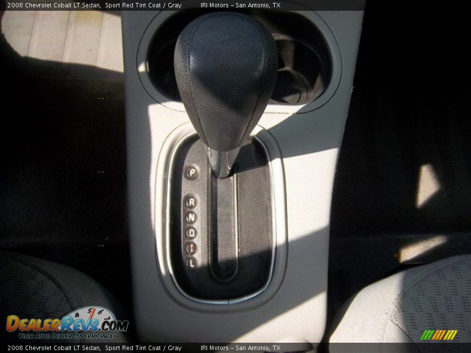 2008 Chevrolet Cobalt LT Sedan Sport Red Tint Coat / Gray Photo #22
