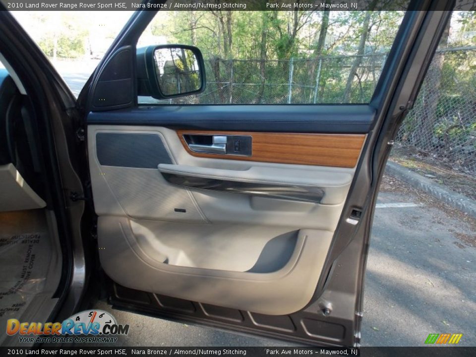 2010 Land Rover Range Rover Sport HSE Nara Bronze / Almond/Nutmeg Stitching Photo #17