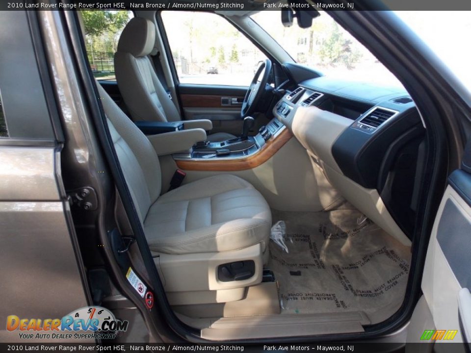 2010 Land Rover Range Rover Sport HSE Nara Bronze / Almond/Nutmeg Stitching Photo #19