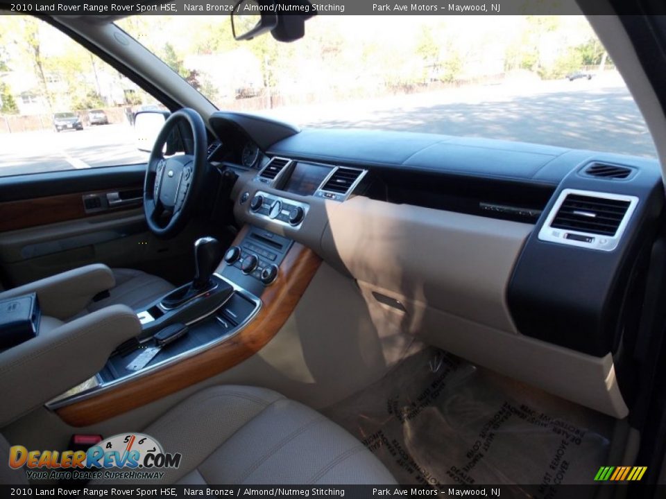 2010 Land Rover Range Rover Sport HSE Nara Bronze / Almond/Nutmeg Stitching Photo #20
