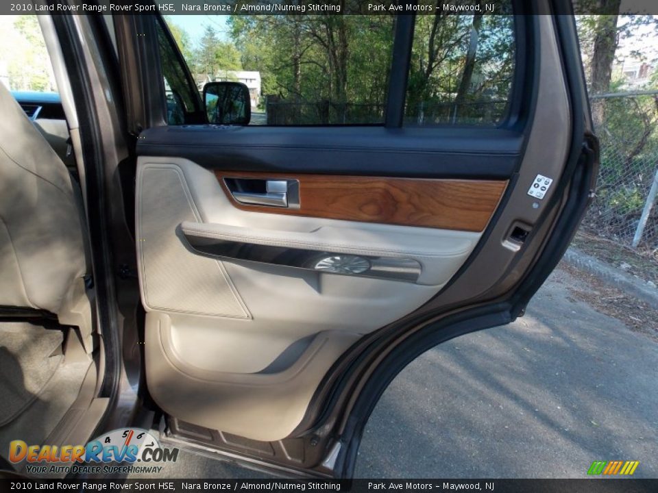 2010 Land Rover Range Rover Sport HSE Nara Bronze / Almond/Nutmeg Stitching Photo #21