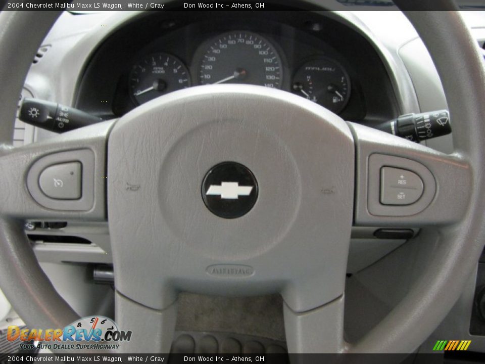 2004 Chevrolet Malibu Maxx LS Wagon White / Gray Photo #15