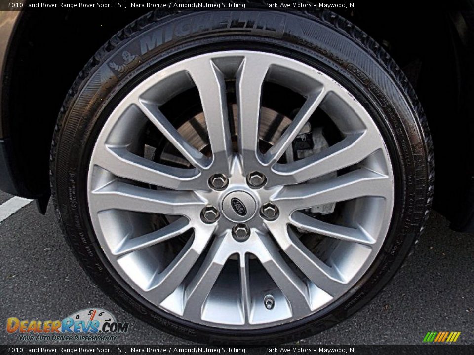 2010 Land Rover Range Rover Sport HSE Nara Bronze / Almond/Nutmeg Stitching Photo #26
