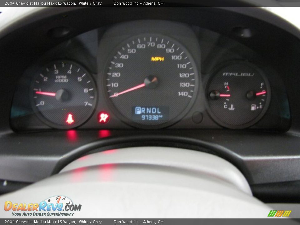 2004 Chevrolet Malibu Maxx LS Wagon White / Gray Photo #20