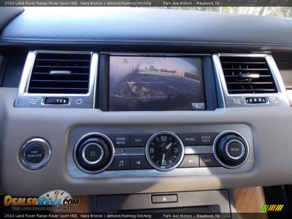 2010 Land Rover Range Rover Sport HSE Nara Bronze / Almond/Nutmeg Stitching Photo #28