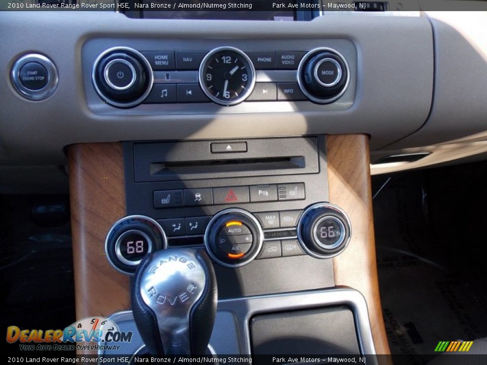 2010 Land Rover Range Rover Sport HSE Nara Bronze / Almond/Nutmeg Stitching Photo #29