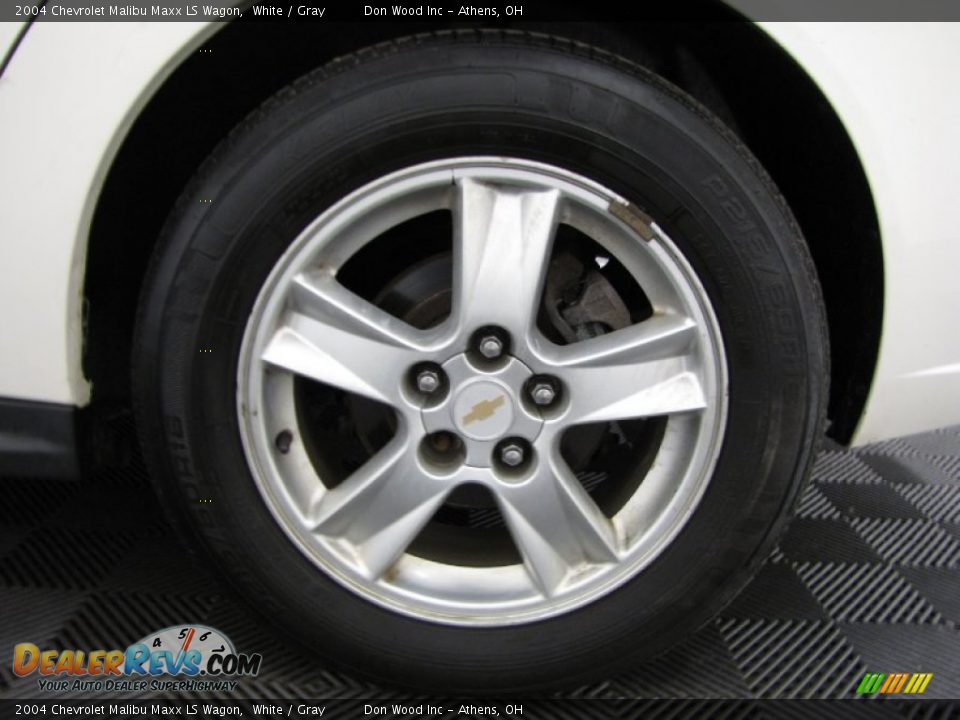 2004 Chevrolet Malibu Maxx LS Wagon White / Gray Photo #24