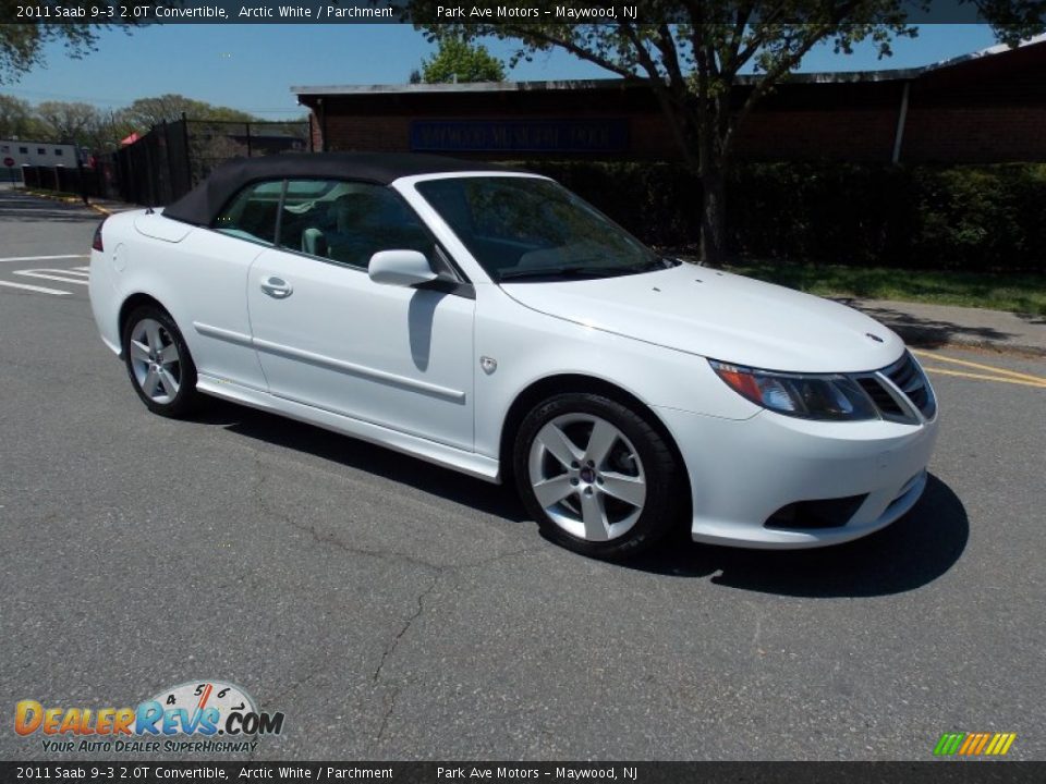 Front 3/4 View of 2011 Saab 9-3 2.0T Convertible Photo #3