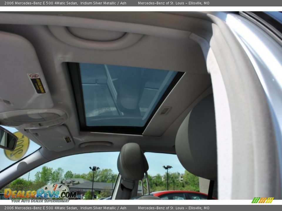 2006 Mercedes-Benz E 500 4Matic Sedan Iridium Silver Metallic / Ash Photo #4