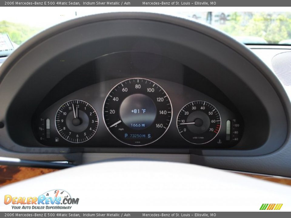 2006 Mercedes-Benz E 500 4Matic Sedan Iridium Silver Metallic / Ash Photo #5