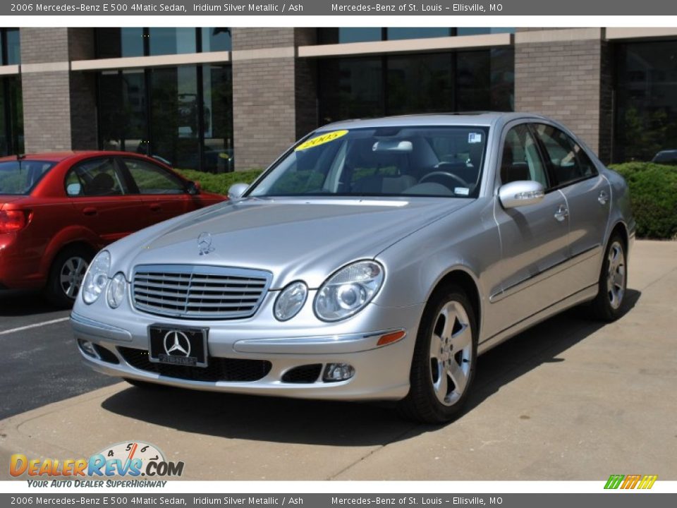 2006 Mercedes-Benz E 500 4Matic Sedan Iridium Silver Metallic / Ash Photo #7