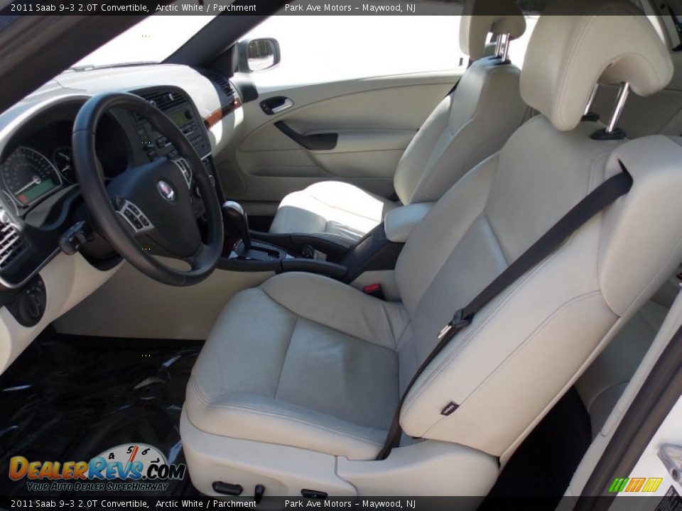 Parchment Interior - 2011 Saab 9-3 2.0T Convertible Photo #7