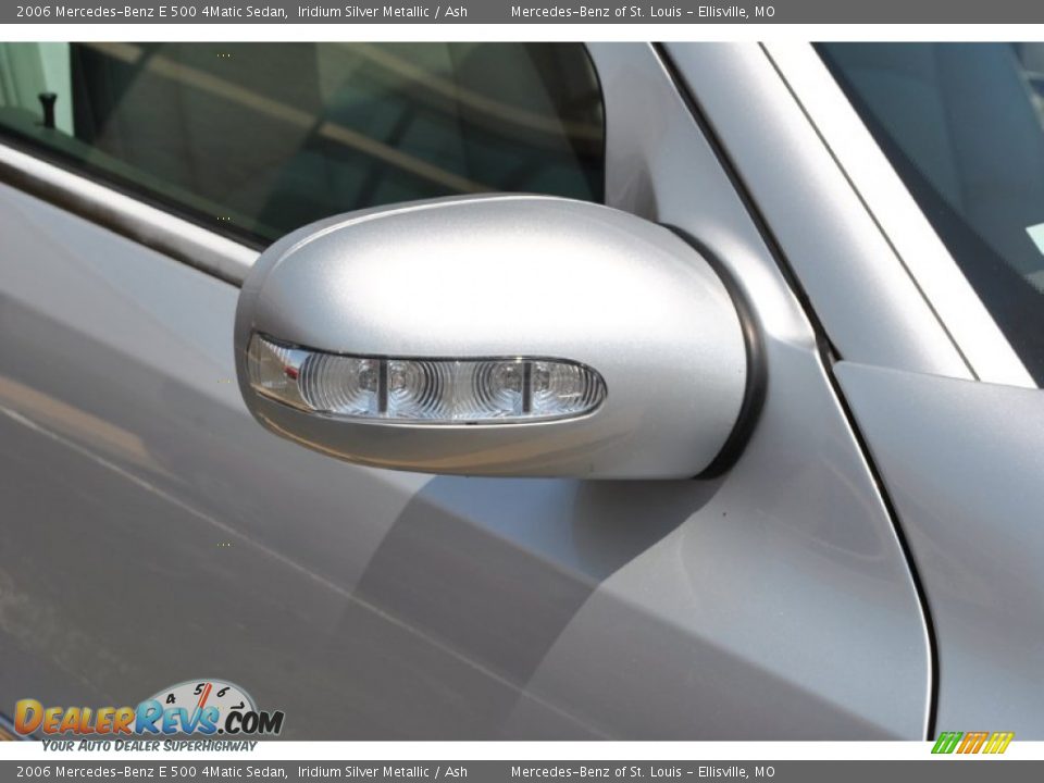 2006 Mercedes-Benz E 500 4Matic Sedan Iridium Silver Metallic / Ash Photo #8