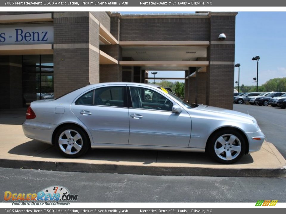 2006 Mercedes-Benz E 500 4Matic Sedan Iridium Silver Metallic / Ash Photo #9