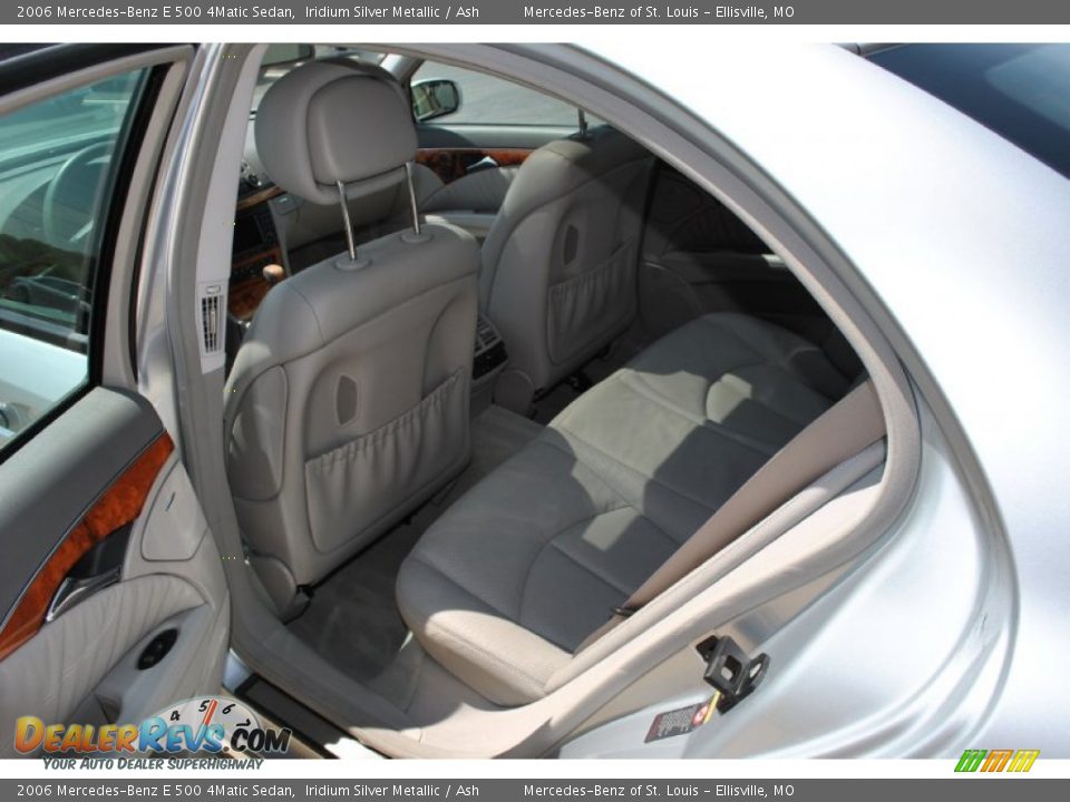 2006 Mercedes-Benz E 500 4Matic Sedan Iridium Silver Metallic / Ash Photo #15