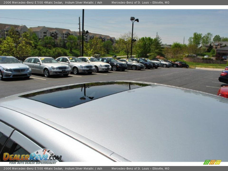 2006 Mercedes-Benz E 500 4Matic Sedan Iridium Silver Metallic / Ash Photo #16