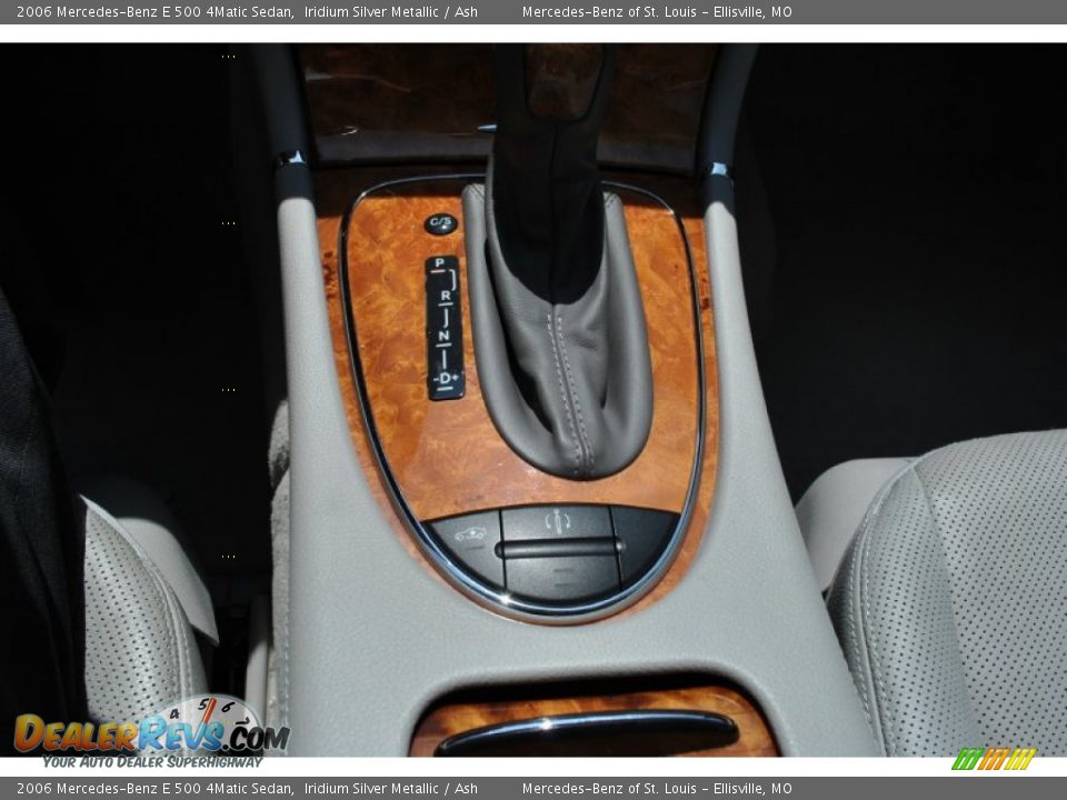 2006 Mercedes-Benz E 500 4Matic Sedan Iridium Silver Metallic / Ash Photo #20