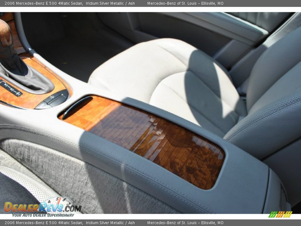 2006 Mercedes-Benz E 500 4Matic Sedan Iridium Silver Metallic / Ash Photo #21