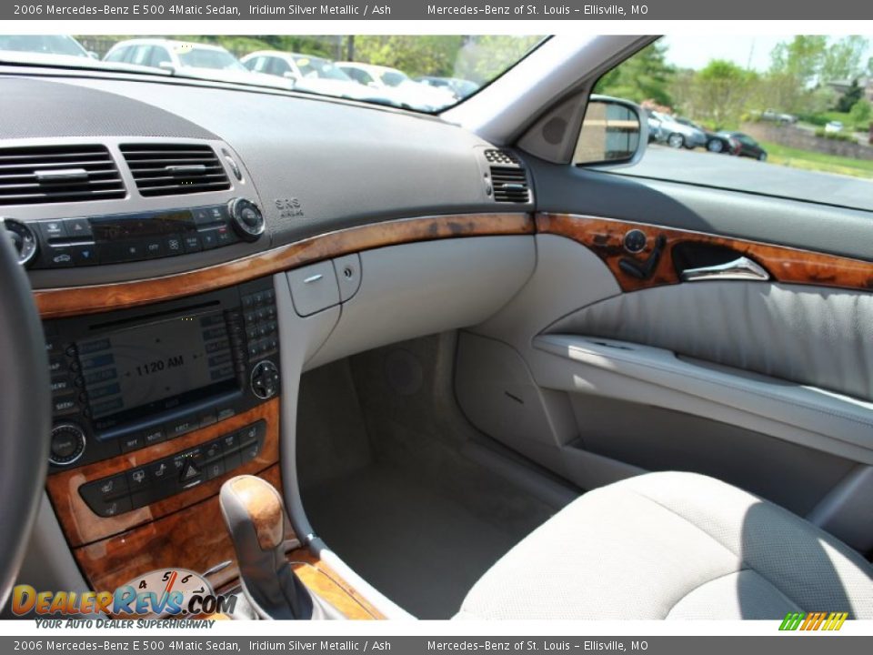 2006 Mercedes-Benz E 500 4Matic Sedan Iridium Silver Metallic / Ash Photo #22
