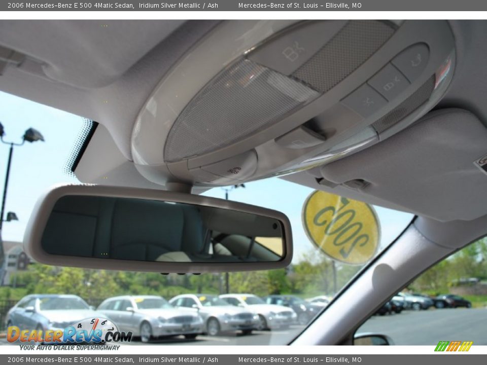 2006 Mercedes-Benz E 500 4Matic Sedan Iridium Silver Metallic / Ash Photo #24