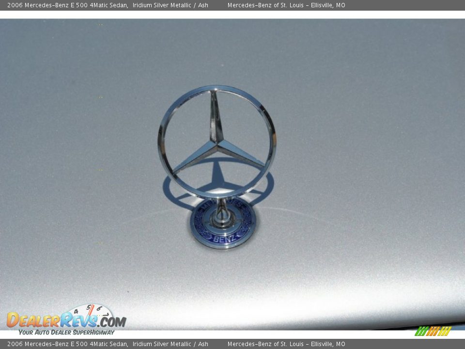 2006 Mercedes-Benz E 500 4Matic Sedan Iridium Silver Metallic / Ash Photo #25