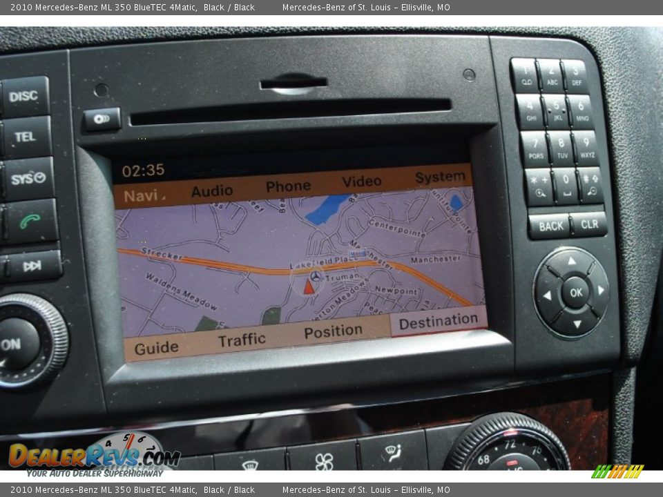 2010 Mercedes-Benz ML 350 BlueTEC 4Matic Black / Black Photo #4