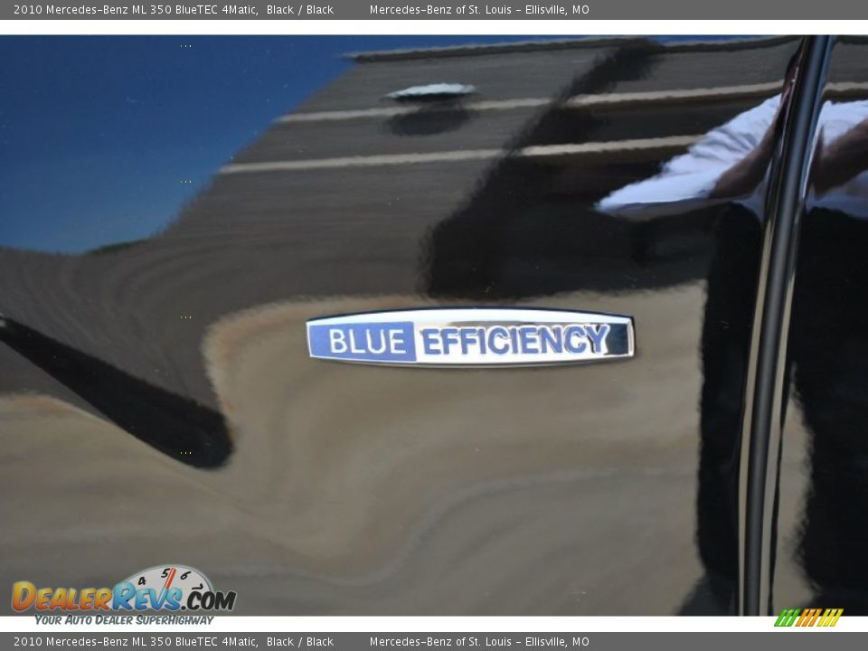 2010 Mercedes-Benz ML 350 BlueTEC 4Matic Black / Black Photo #8