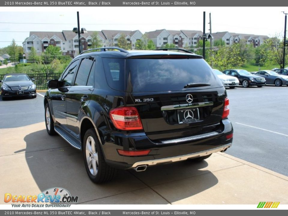 2010 Mercedes-Benz ML 350 BlueTEC 4Matic Black / Black Photo #9