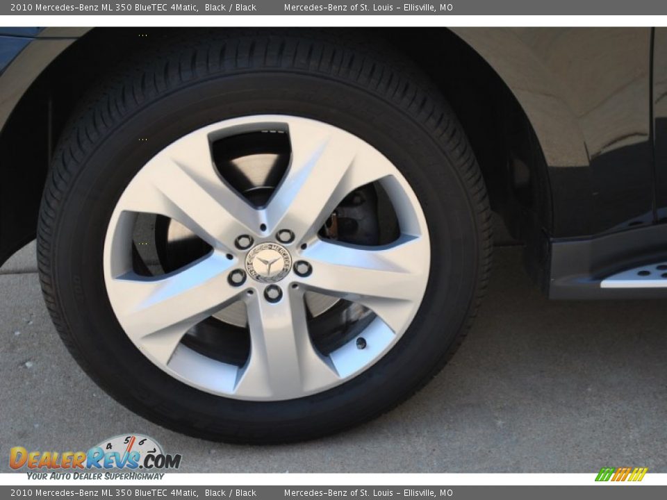 2010 Mercedes-Benz ML 350 BlueTEC 4Matic Black / Black Photo #11