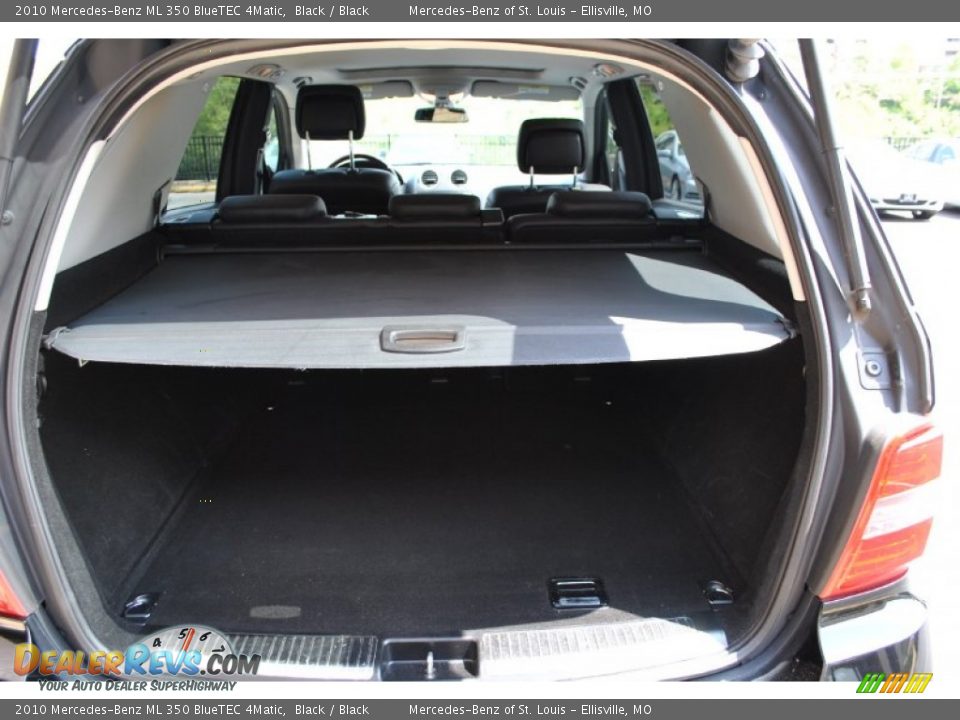 2010 Mercedes-Benz ML 350 BlueTEC 4Matic Black / Black Photo #14