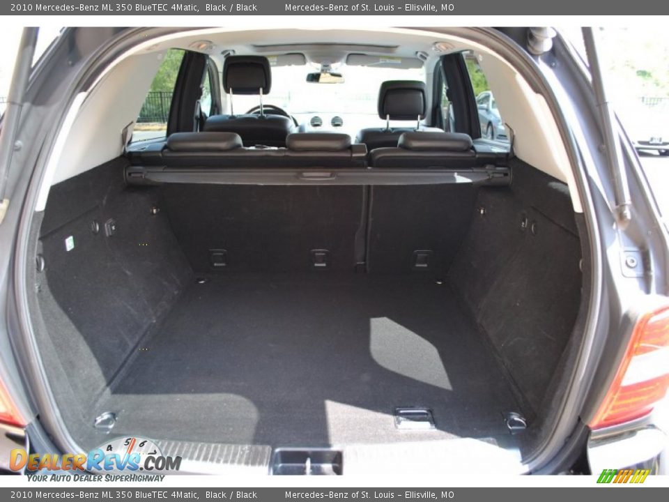 2010 Mercedes-Benz ML 350 BlueTEC 4Matic Black / Black Photo #15