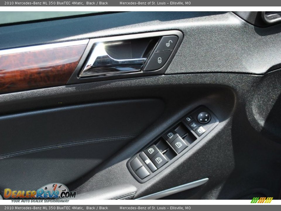 2010 Mercedes-Benz ML 350 BlueTEC 4Matic Black / Black Photo #20