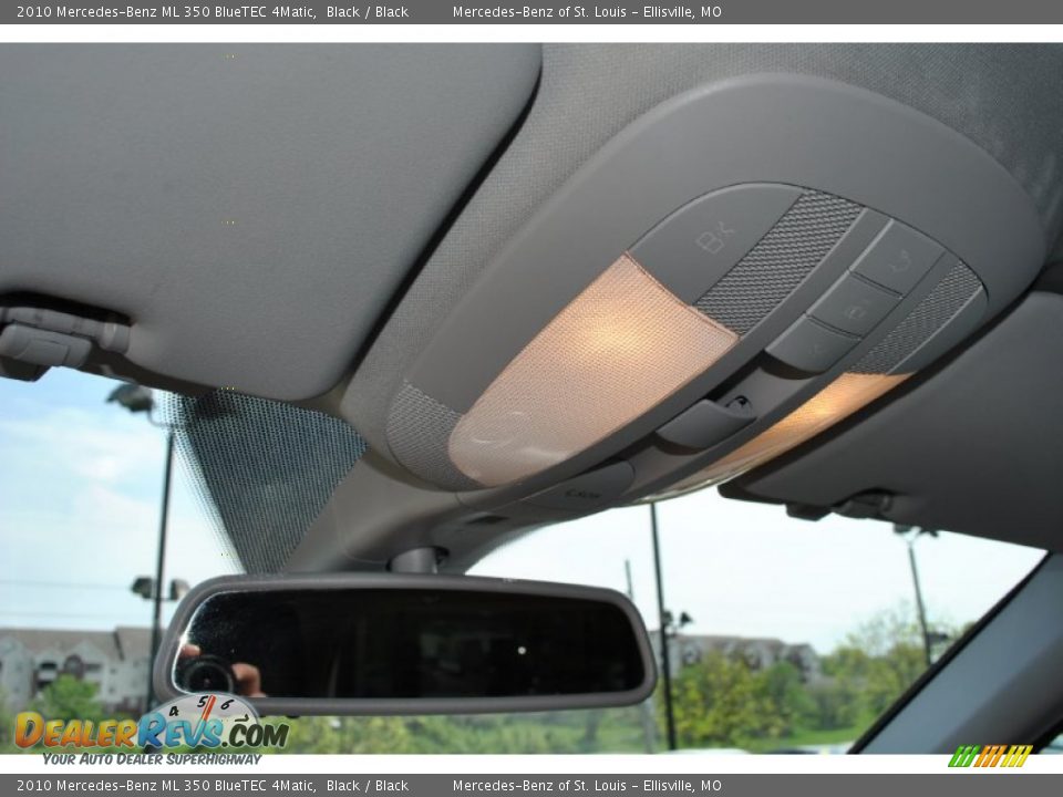 2010 Mercedes-Benz ML 350 BlueTEC 4Matic Black / Black Photo #21